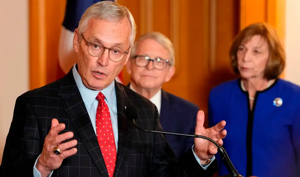 La nominación de Tressel se produce en un contexto político cambiante en Ohio, tras el ascenso de Jon Husted al Senado. Foto: Front Office Sports