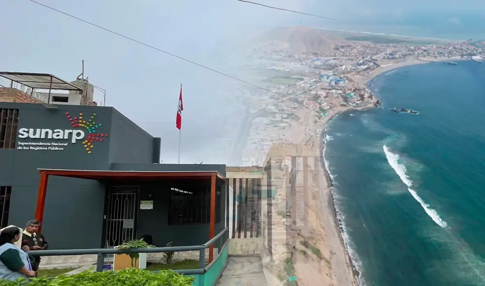 Sunarp en Chancay y megapuerto de Chancay. Foto: composición LR/Andina/Gobierno Sunarp en Chancay y megapuerto de Chancay. Foto: composición LR/Andina/Gobierno