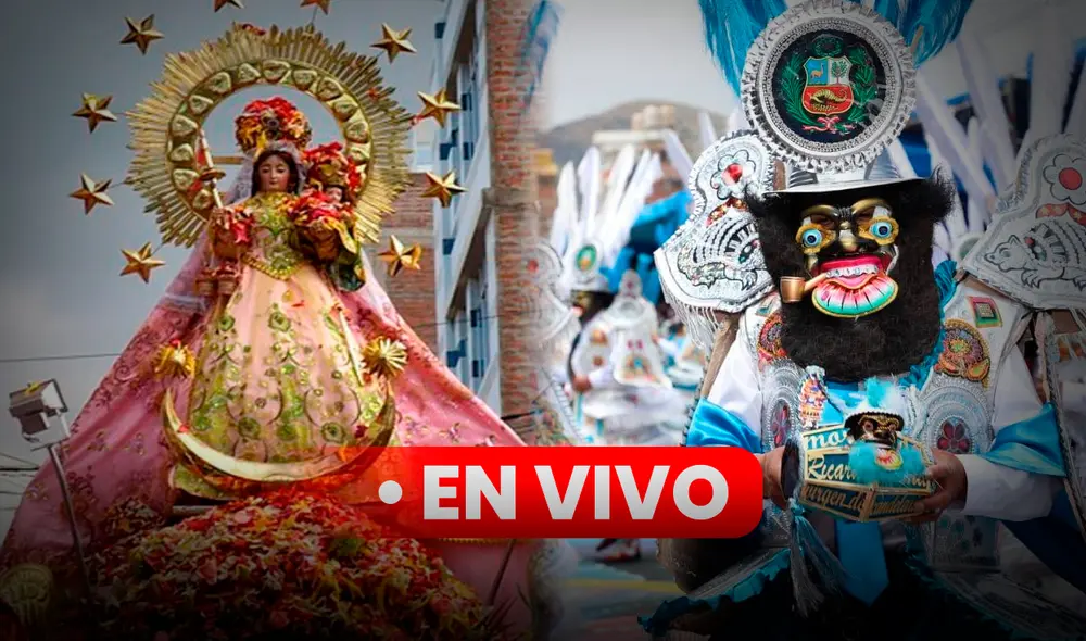 Concurso de trajes de luces en la Festividad de la Candelaria. Foto: composición LR/Andina