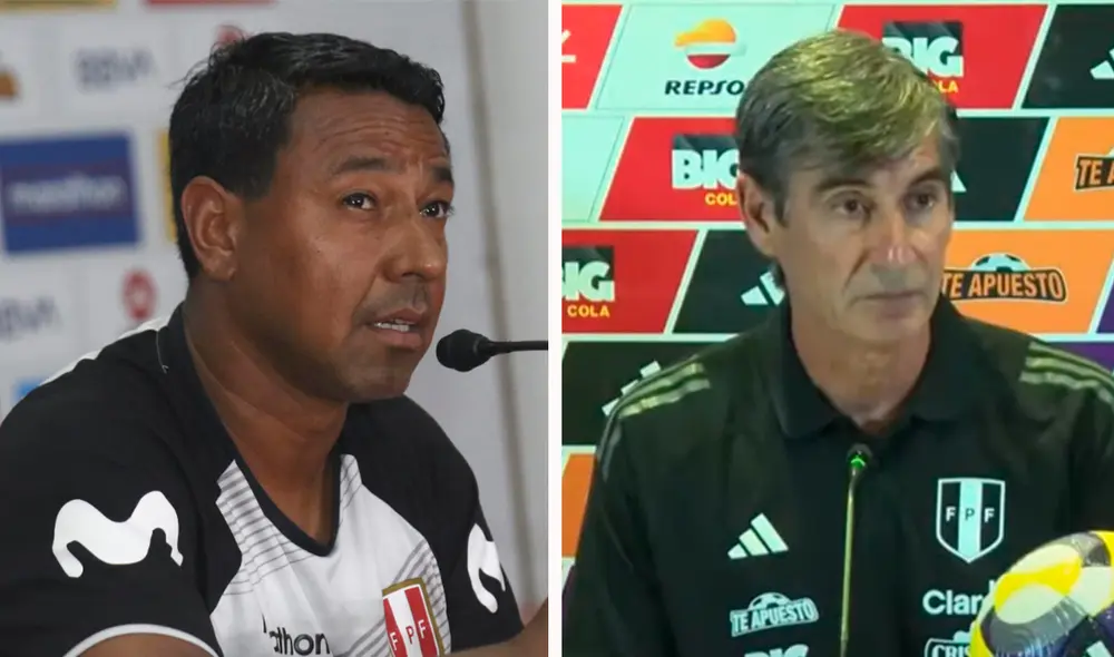 Nolberto Solano respaldó la designación de Óscar Ibáñez como DT de la selección peruana. Foto: composición LR/archivo GLR