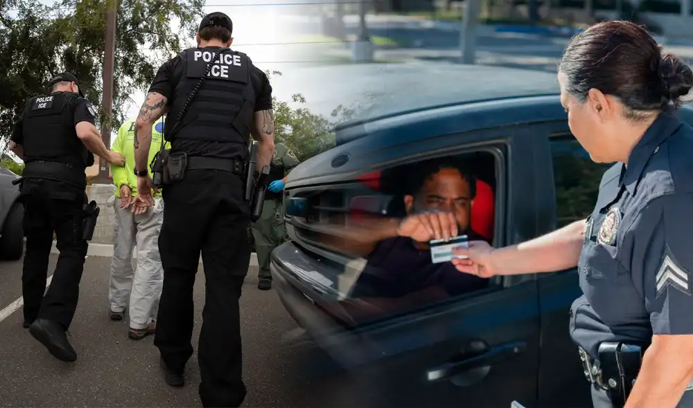 En Florida, miles de conductores tendrán que adaptarse a una nueva norma de ICE para conocer su estatus migratorio. Foto: Composición LR