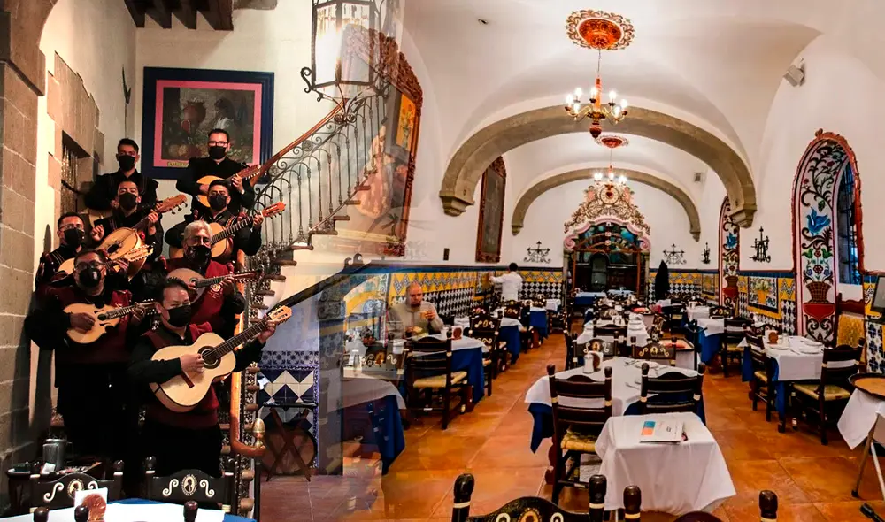 El restaurante de América Latina destaca por su decoración de estilo colonial, con murales, vitrales y mobiliario antiguo. Foto: Composición LR/Shutterstock. El restaurante de América Latina destaca por su decoración de estilo colonial, con murales, vitrales y mobiliario antiguo. Foto: Composición LR/Shutterstock.