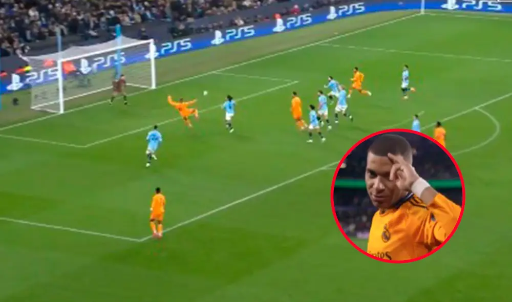 Kylian Mbappé anotó tras asistencia de Dani Ceballos. Foto: composición de LR/captura de ESPN