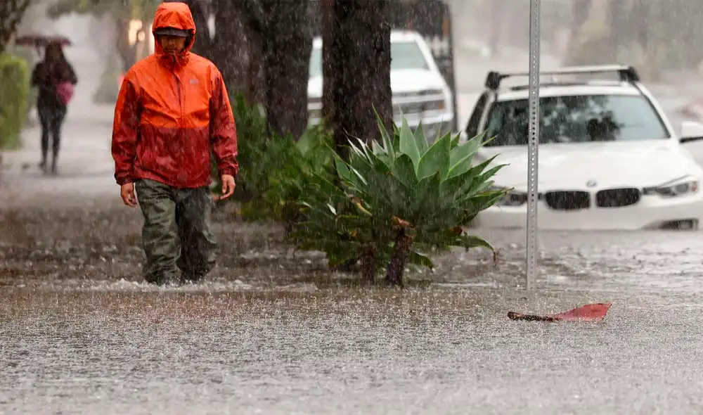 Se anticipan de 7,6 a 25,4 centímetros de lluvia en varias áreas, con calma pronosticada después del paso de la tormenta. Foto: CNN