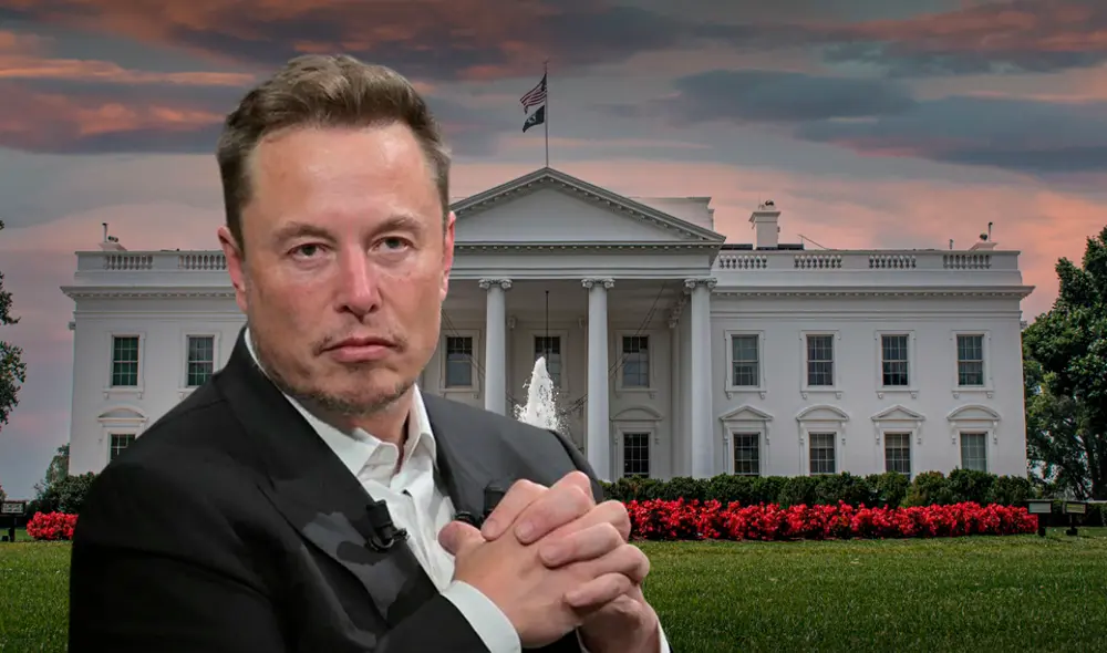Elon Musk hizo un fuerte anuncio  sobre una posible quiebra en el futuro de la Casa Blanca. Foto: composición LR/AFP