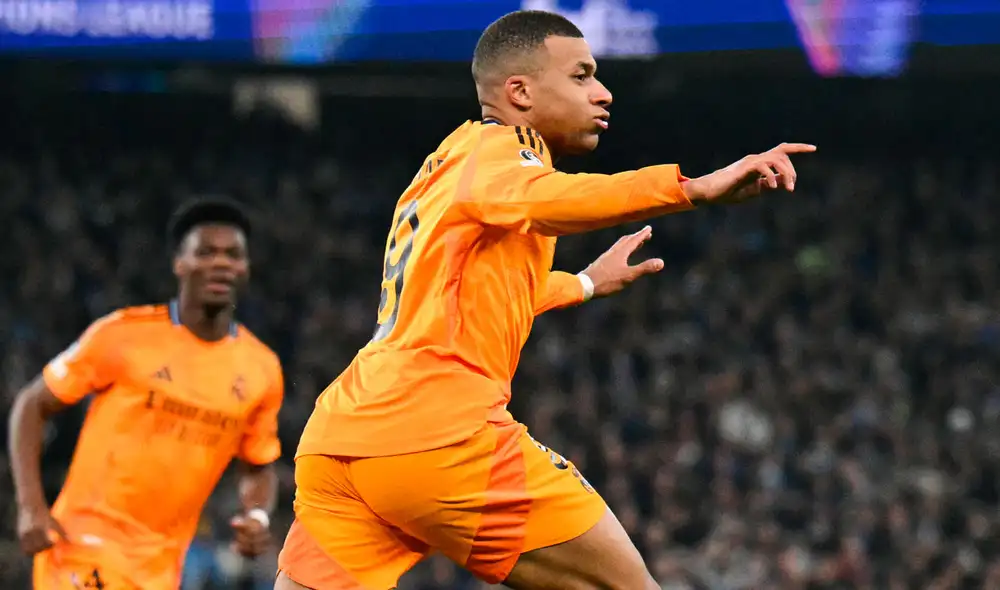 Real Madrid sacó un vital triunfo ante Manchester City en el Etihad Stadium por la Champions League. Foto: AFP