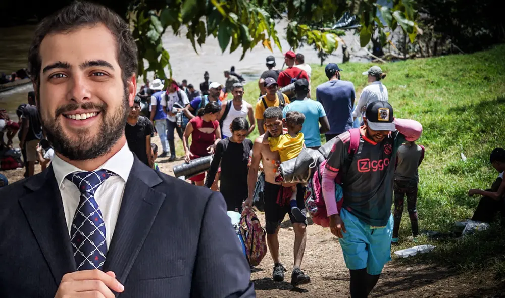 El abogado reflexiona sobre la condición migrante en la ley y la Constitución.  Fuente: La República