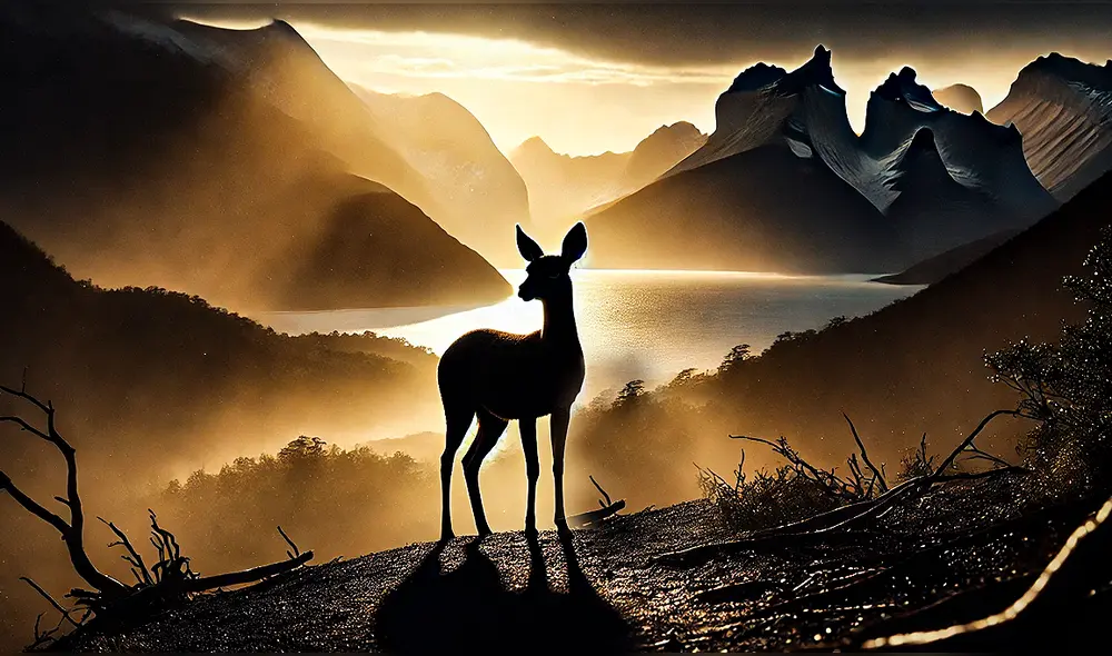 El hallazgo del huemul renueva la esperanza para la conservación de esta especie en peligro crítico. Foto: IA/La República.