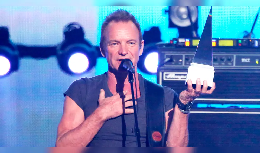 Sting confirma concierto en Lima para 2025.
