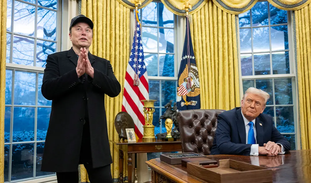 A través de un decreto firmado por Donald Trump, Elon Musk y DOGE obtuvieron mayor autoridad. Foto: AFP