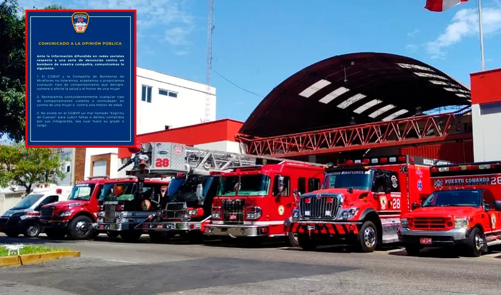 Las autoridades se encuentran realizando las investigaciones del caso. Foto: Compañía de Bomberos Miraflores Las autoridades se encuentran realizando las investigaciones del caso. Foto: Compañía de Bomberos Miraflores
