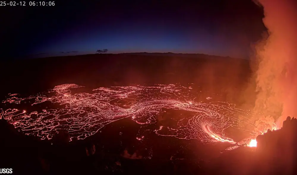 El Kilauea continúa demostrando por qué es considerado uno de los volcanes más activos del mundo. Foto: USGS