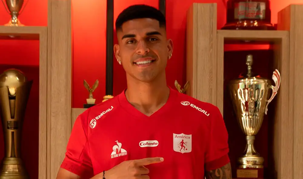Luis Ramos llegó a América de Cali para la temporada 2025. Foto: América de Cali/X