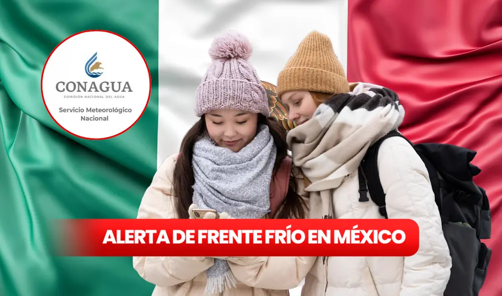 El Servicio Meteorológico Nacional de México alertó sobre un nuevo frente frío que afectará las zonas del noreste, norte, oriente y centro del país. Foto: composición LR / Freepik El Servicio Meteorológico Nacional de México alertó sobre un nuevo frente frío que afectará las zonas del noreste, norte, oriente y centro del país. Foto: composición LR / Freepik