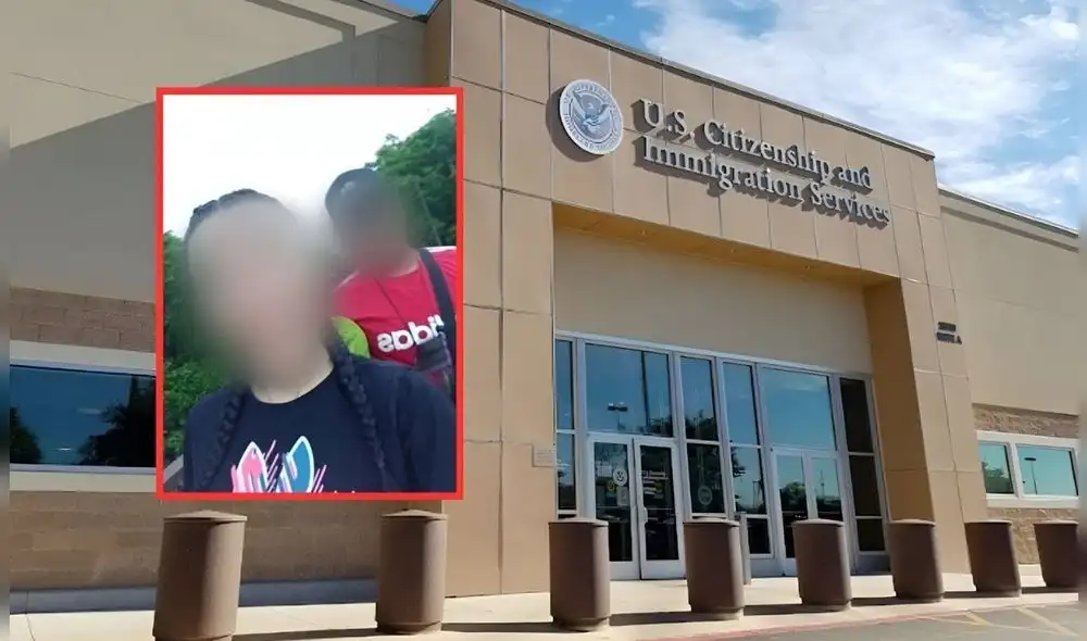 La pareja del inmigrante venezolano arrestado por ICE asegura que no puede salir de su casas por miedo a ser deportada de EE. UU. Foto: composición LR/Vivir en San Antonio/Telemundo Austin