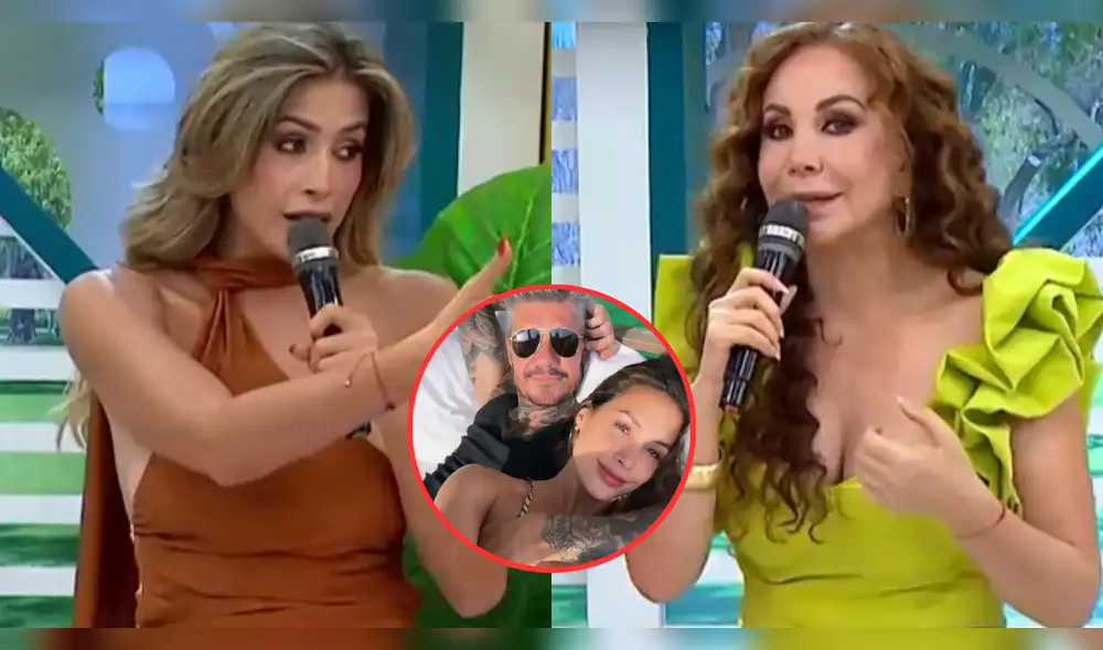 Milett Figueroa se cansó de las constantes preguntas sobre Marcelo Tinelli. Foto: Composición LR/América/Instagram