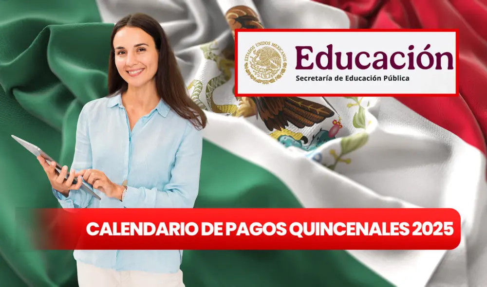 La Secretaría de Educación Pública de México publicó las fechas oficiales de los pagos quincenales a docentes del país. Foto: composición LR / Freepik