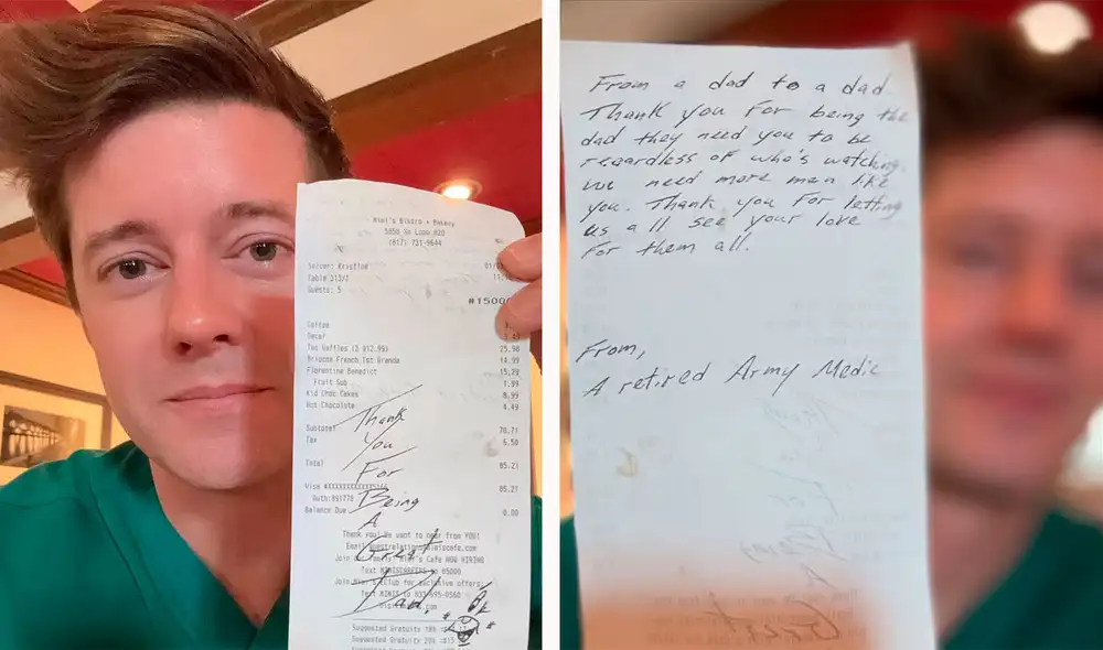 Este gesto de generosidad, aparentemente simple, provocó lágrimas en los ojos deL Dr. J Mack Slaughter. Foto: composición LR/ @dr.jmack Este gesto de generosidad, aparentemente simple, provocó lágrimas en los ojos deL Dr. J Mack Slaughter. Foto: composición LR/ @dr.jmack