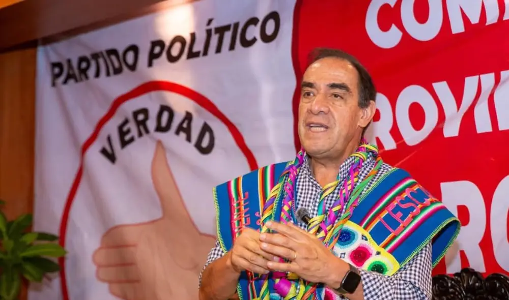 Yonhy Lescano criticó la gestión de Dina Boluarte como presidenta del Perú. Foto: Liubomir Fernández /URPI-LR