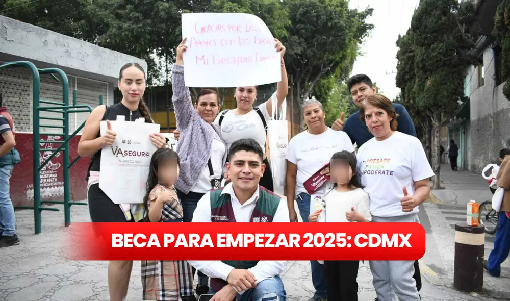 Estudiantes de las secundarias públicas de la Ciudad de México podrán acceder al pago de la Beca para Empezar. Foto: composición LR / Fideicomiso Bienestar Educativo CDMX (Fibien) X Estudiantes de las secundarias públicas de la Ciudad de México podrán acceder al pago de la Beca para Empezar. Foto: composición LR / Fideicomiso Bienestar Educativo CDMX (Fibien) X