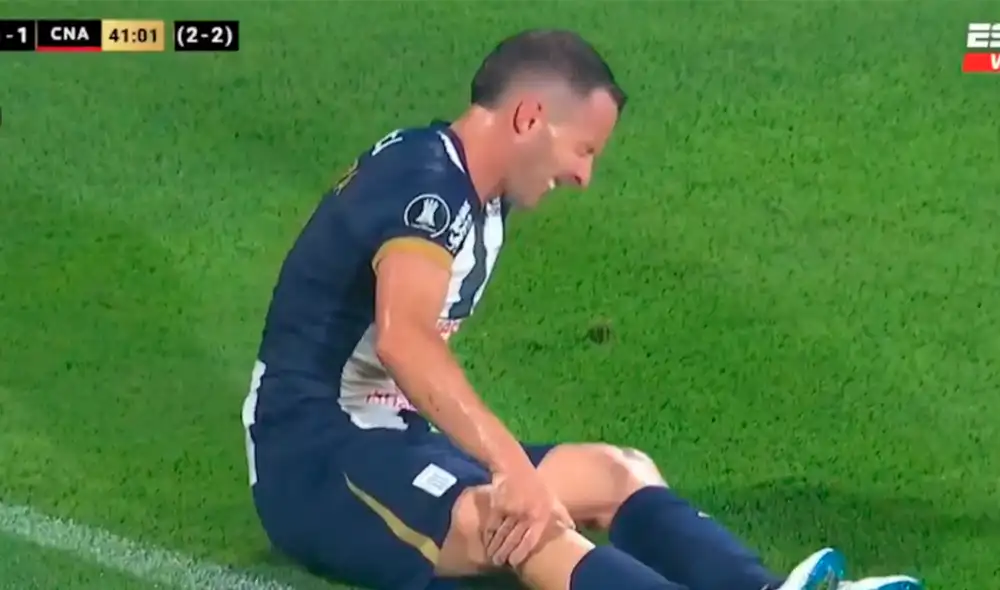 Fernando Gaibor ingresó en lugar de Pablo Lavandeira. Foto: captura de ESPN