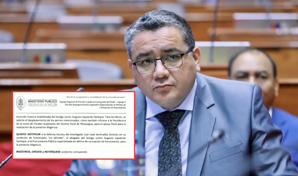 Santiváñez es investigado por presunto abuso de autoridad. Foto: composición LR