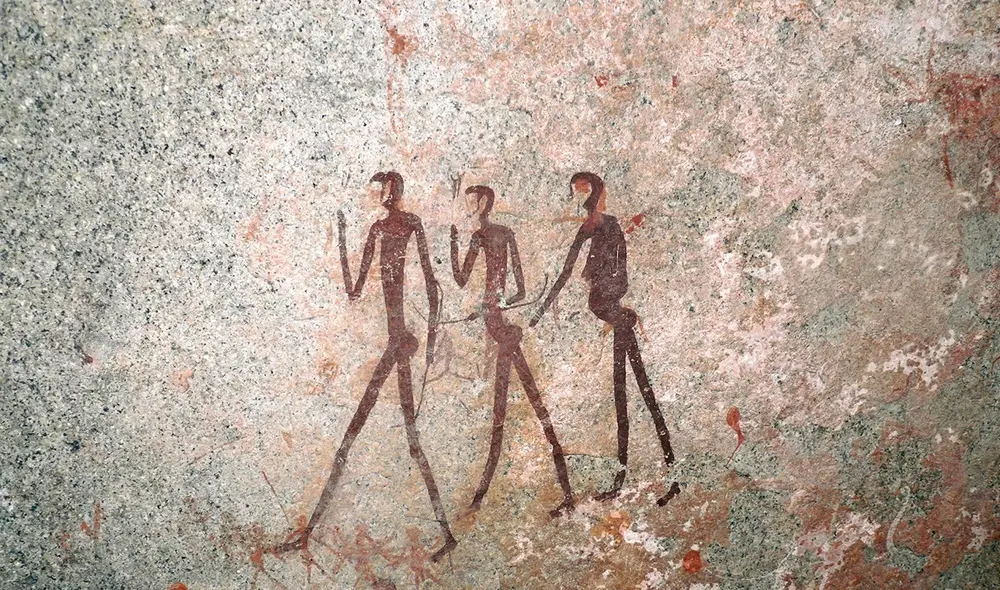 El descubrimiento arqueológico en una cueva revela cómo se manifestaba el arte rupestre en el paleolítico. Foto: Museo del Hombre de Paris