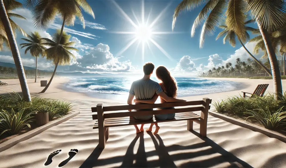 Las tarjetas pueden servir como una postal de un recuerdo imborrable de San Valentín. Foto: ChatGPT