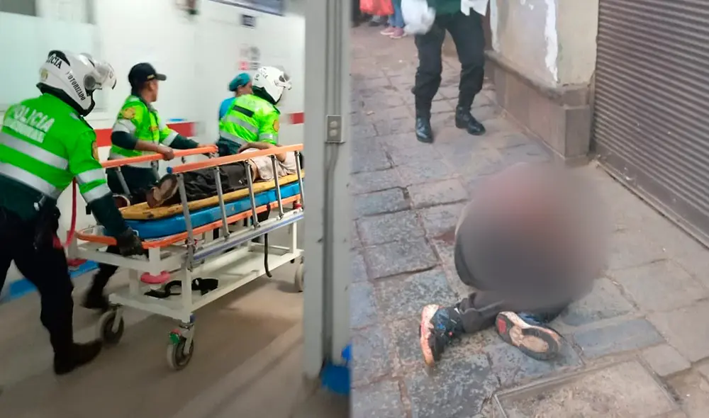 Sujeto será investigado por el delito de intento de feminicidio al atacar a la vendedora ambulante. Fotos: composición LR