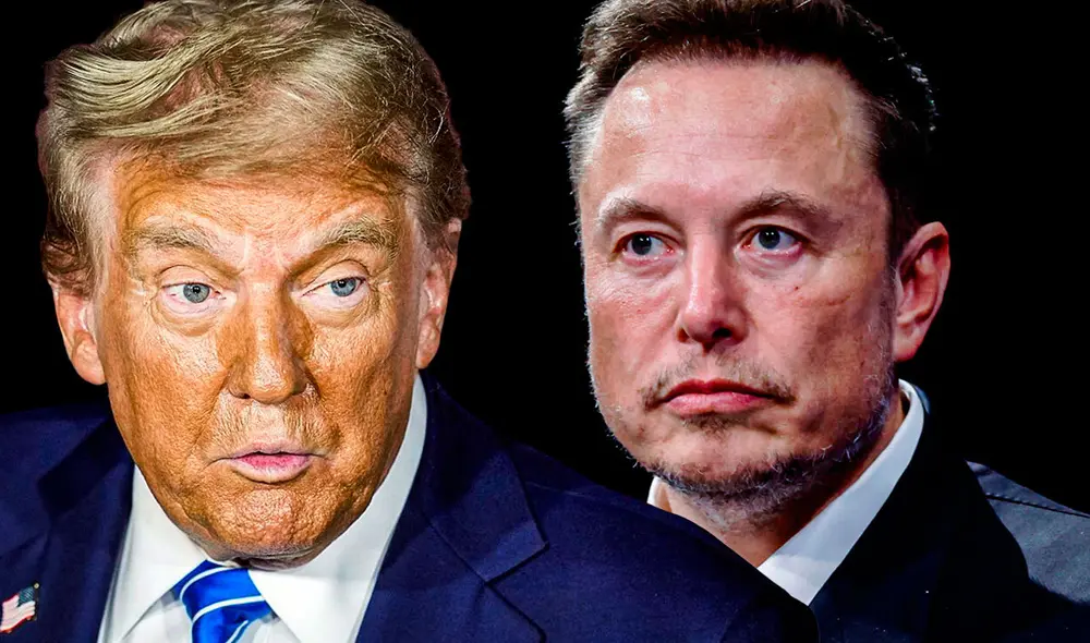 Elon Musk se hizo viral junto a hijo durante una conferencia en la Casa Blanca, que dejó a Trump en medio de polémicas. Foto: composición LR/AFP
