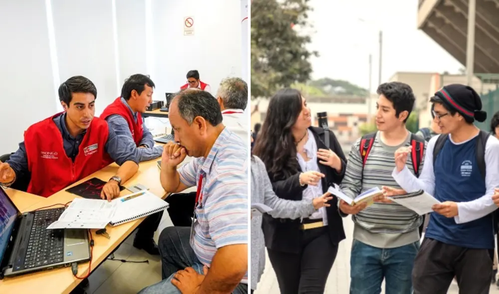 En enero, aproximadamente 1.000 jóvenes han completado su inscripción a las becas del MTPE. Foto: composición LR/Andina En enero, aproximadamente 1.000 jóvenes han completado su inscripción a las becas del MTPE. Foto: composición LR/Andina