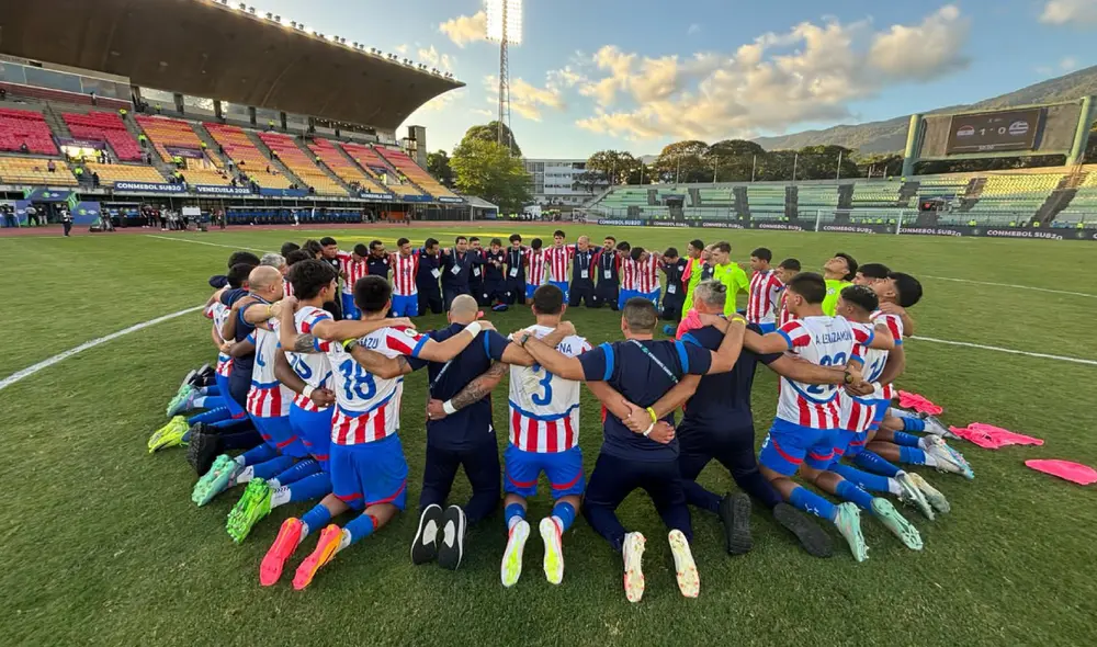 Paraguay derrotó 1-0 a Uruguay por el Sudamericano Sub-20 2025. Foto: X/Paraguay