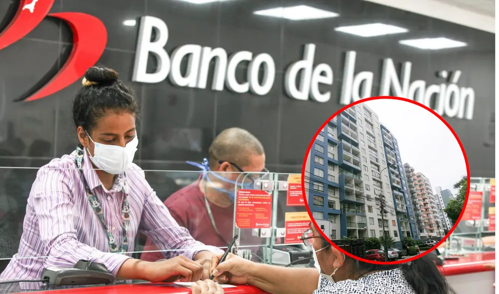 El Banco de la Nación ofrece créditos hipotecarios de hasta S/100.000 en Perú. Foto: composición LR/Andina