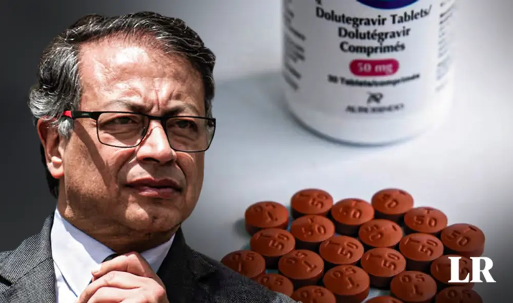 Presidente de Colombia anuncia llegada de 300.000 tabletas de Dolutegravir para tratamiento del VIH. Foto: composición LR