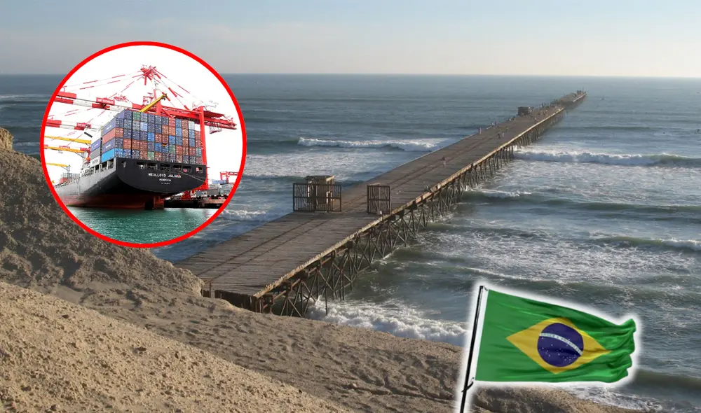 El puerto de Eten permitirá fortalecer el vínculo comercial entre Brasil y Perú .Foto: composición LR/Andina El puerto de Eten permitirá fortalecer el vínculo comercial entre Brasil y Perú .Foto: composición LR/Andina