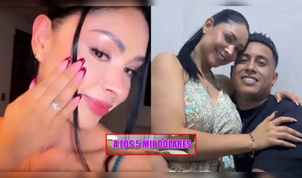 Pamela Franco sorprendió con un anillo de alto valor y se especula que sería un regalo de Christian Cueva. Foto: Composición LR/América/Instagram Pamela Franco sorprendió con un anillo de alto valor y se especula que sería un regalo de Christian Cueva. Foto: Composición LR/América/Instagram