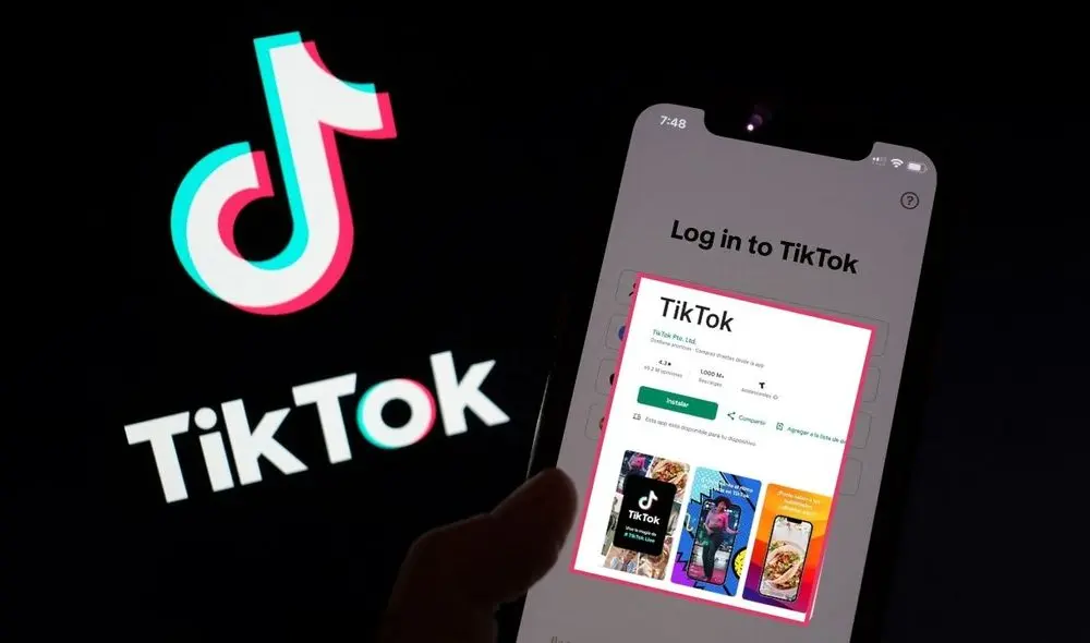 Los usuarios de Estados Unidos ya pueden instalar TikTok en sus móviles. Foto: AFP/Google Store Los usuarios de Estados Unidos ya pueden instalar TikTok en sus móviles. Foto: AFP/Google Store