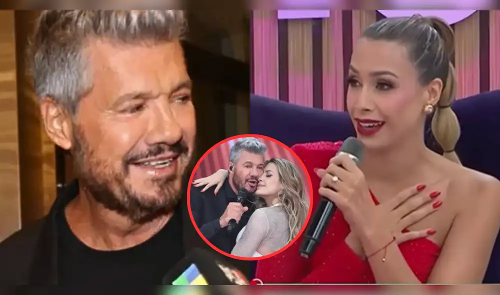 Marcelo Tinelli reafirmó su amor por Milett Figueroa con un mensaje en vivo. Foto: Composición LR/América
