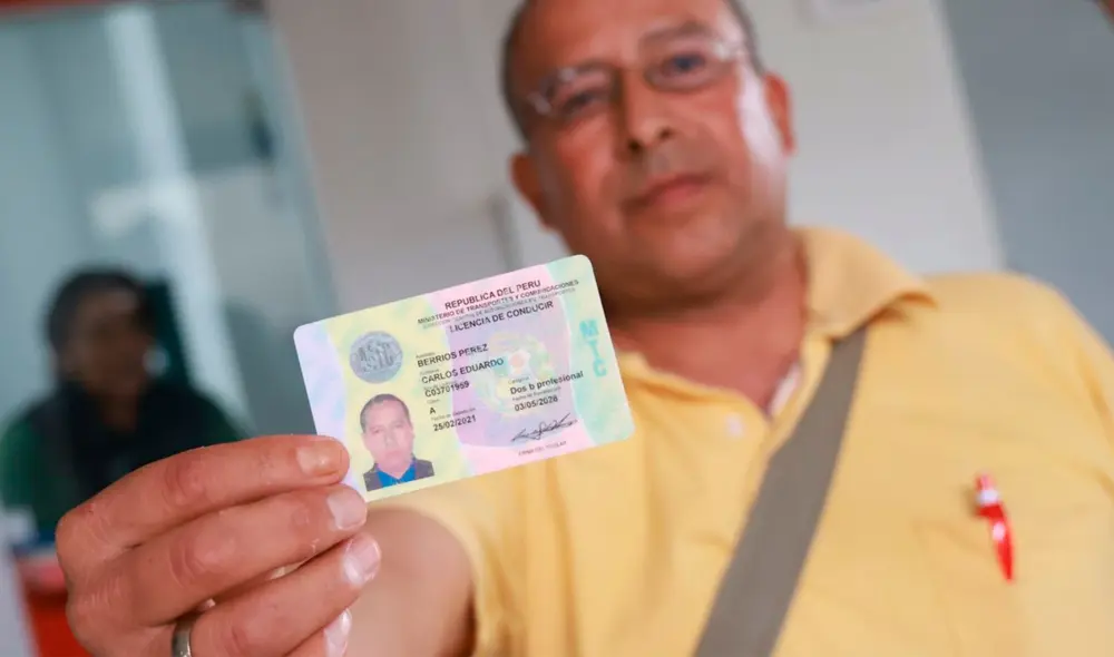 La licencia de conducir es un documento importante que faculta a los conductores a nivel nacional. Foto: Andina.