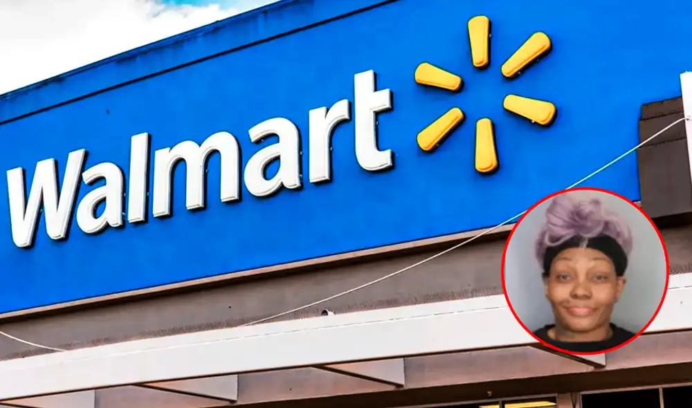 Este es el motivo por el cual esta mujer no podrá volver a entrar a ningún Walmart en Estados Unidos. Foto: composición LR/X