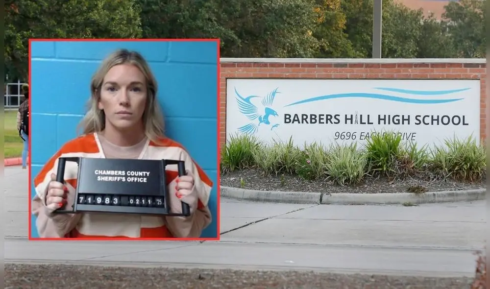 Molly Colleen Spears se puso a disposición de las autoridades de Texas. Foto: composición LR/Oficina del Sheriff del Condado de Chambers/Babers Hill