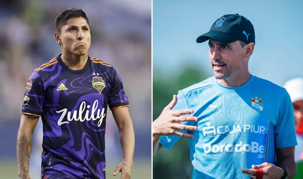 Guillermo Farré se convirtió en técnico de Sporting Cristal en junio del 2024. Foto: composición LR/AFP