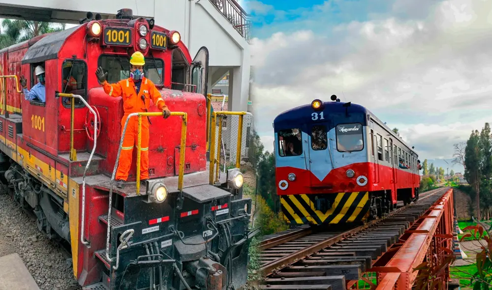 Los ferrocarriles son medios de transportes muy eficientes que recorren miles de kilómetros. Foto: Composición LR/Andina.
