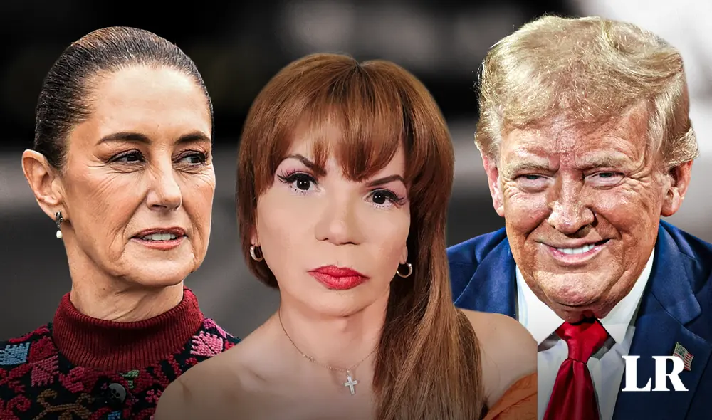 Según las predicciones de Mhoni Vidente, Trump experimentará un cambio significativo en su postura hacia el país, lo que resultará en noticias favorables para los inmigrantes mexicanos en Estados Unidos. Foto: Composición Jazmín Ceras/LR