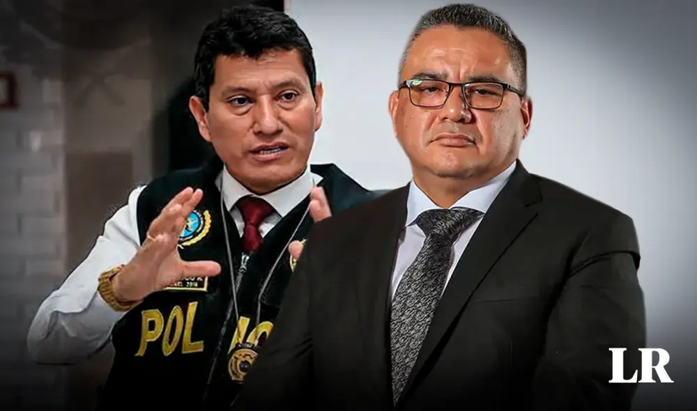 Mininter declaró infundado recurso de Harvey Colchado para que se reconsidere su pase al retiro de la PNP. | Composición: Ariana Espinoza / La República.