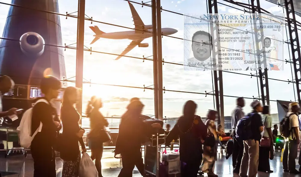 Real ID en aeropuertos en Estados Unidos. Foto: Lr/CNN