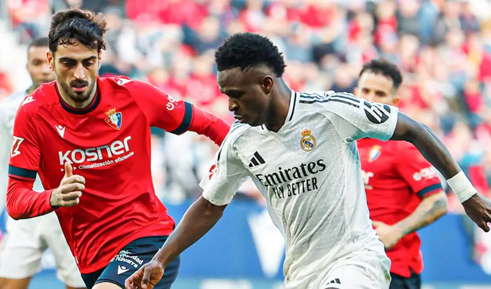 Real Madrid igualó 1-1 con Osasuna en un partido difícil. Foto: Real Madrid/X