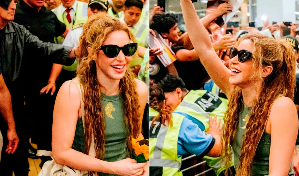 Shakira tuvo un cálido recibimiento por parte de sus fans peruanos. Fotos: difusión
