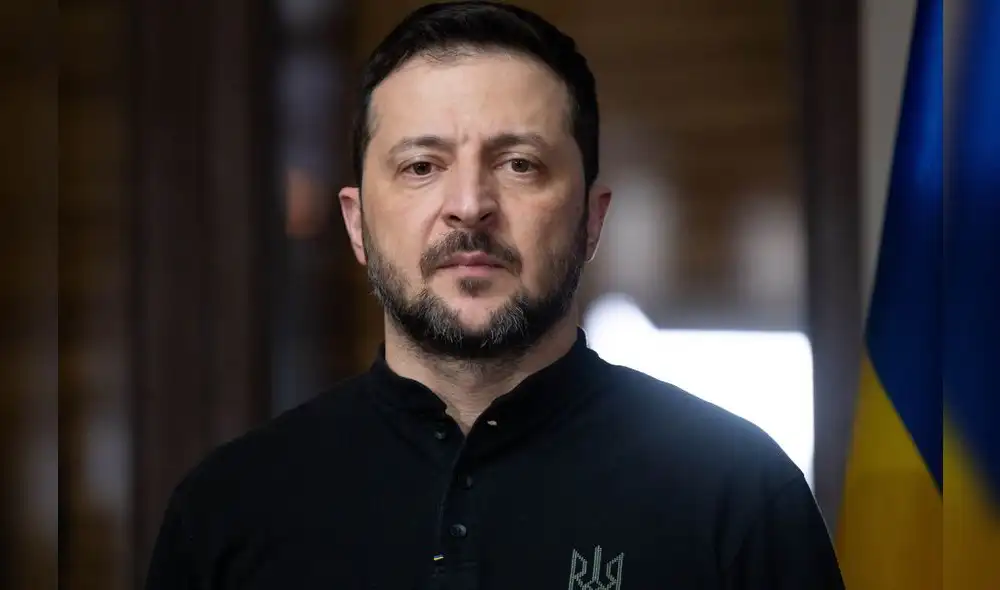 Zelensky dijo que no estaba contento de que Trump se haya comunicado primero con Putin. Foto: AFP