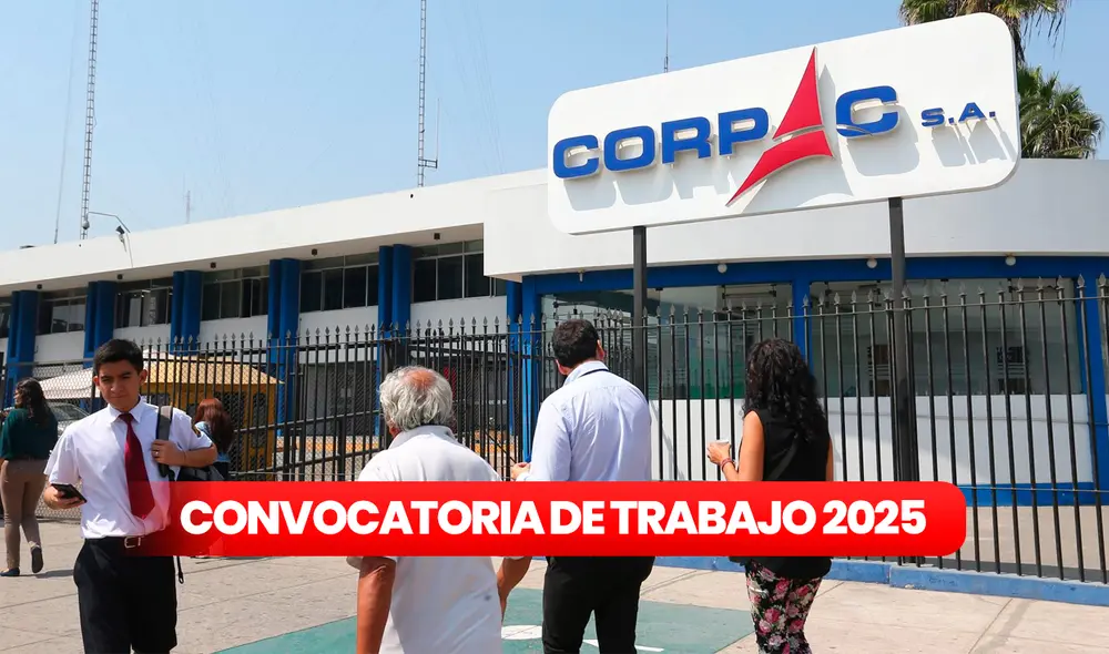 Peruanos puedan postular a la convocatoria de trabajo en Corpac en febrero de 2025. Foto: Composición LR/Andina. Peruanos puedan postular a la convocatoria de trabajo en Corpac en febrero de 2025. Foto: Composición LR/Andina.